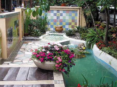 屋頂花園設計美觀實用方法