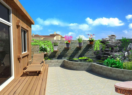 屋頂花園設(shè)計(jì)注意事項(xiàng)及效果圖